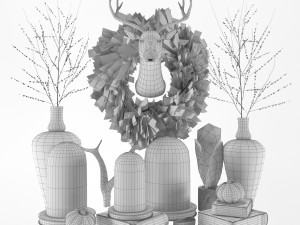 decorative plants 2 3D Модель