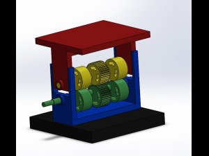 rotation to translation mechanism 3D-printmodel