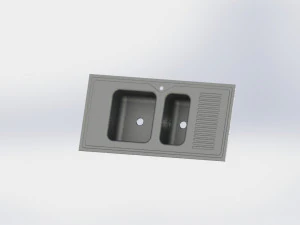 キッチンシンク 3Dモデル