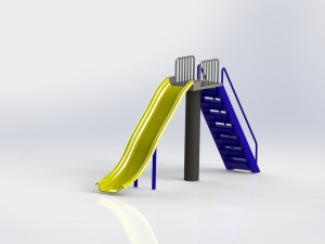 garden slide 3D Print Model