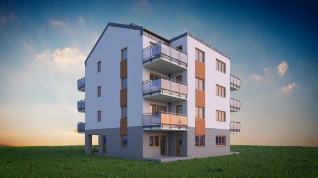 building house Modelo 3D .c4d .max .obj .3ds .fbx .stl .blend 