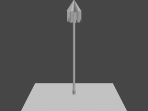 strela 3D Model