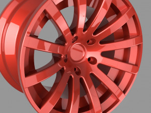 car rim Modelo 3D