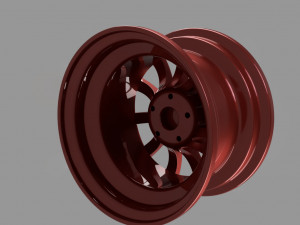 car rim Modelo 3D