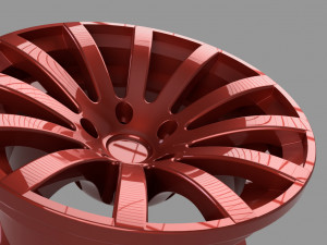 car rim Modelo 3D