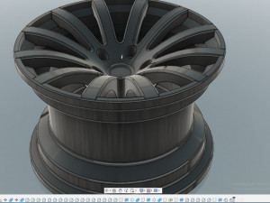 car rim Modelo 3D