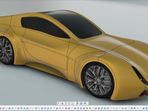 concept car 3D Model