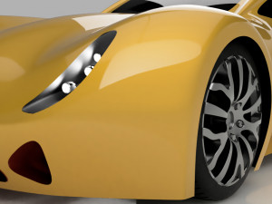 concept car 3D Model