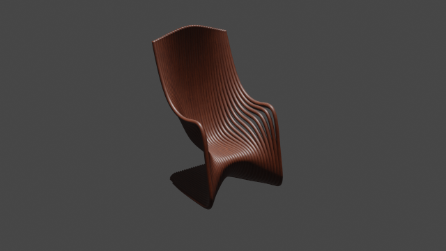 modern chair 3D Модель .c4d .max .obj .3ds .fbx .stl .blend 