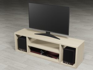 tv table Modèle 3D