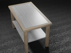 modern designed coffee table 3D Model