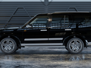 2006 Custom Land Rover Discovery 3 3D 模型