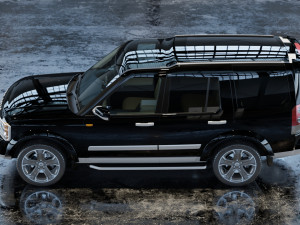 2006 Custom Land Rover Discovery 3 3D 模型