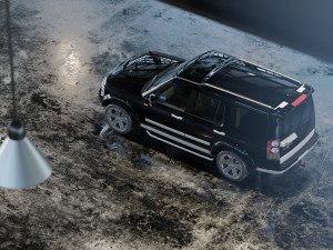 2006 Custom Land Rover Discovery 3 3D 模型