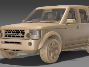 2006 Custom Land Rover Discovery 3 3D 模型