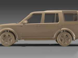 2006 Custom Land Rover Discovery 3 3D 模型
