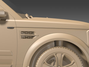 2006 Custom Land Rover Discovery 3 3D 模型