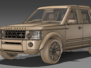 2006 Custom Land Rover Discovery 3 3D 模型