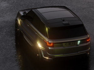 2016 Custom Land Rover Range Rover Sport 3D Модель