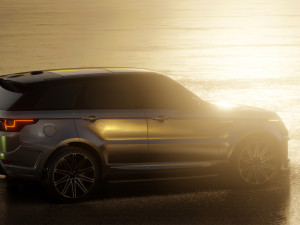 2016 Custom Land Rover Range Rover Sport 3D Модель