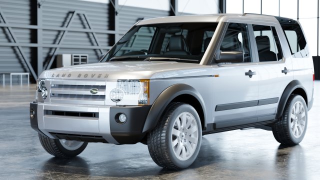 2006 Land Rover Discovery 3 3D-Modell .c4d .max .obj .3ds .fbx .stl .blend 