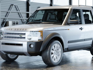 2006 Land Rover Discovery 3 3D Model