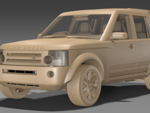 2006 Land Rover Discovery 3 3D-Modell