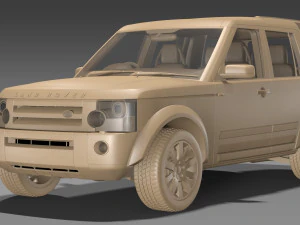 2006 Land Rover Discovery 3 3D Model