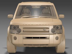 2006 Land Rover Discovery 3 3D-Modell