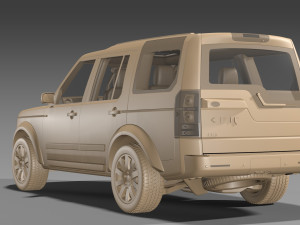 2006 Land Rover Discovery 3 3D-Modell