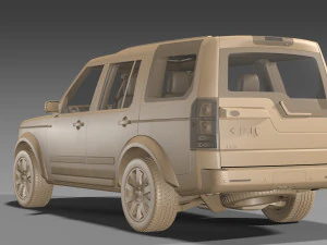 2006 Land Rover Discovery 3 3D Model