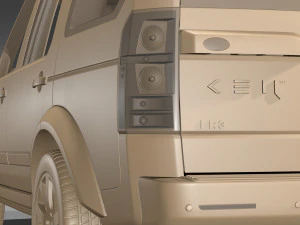 2006 Land Rover Discovery 3 3D Model