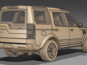 2006 Land Rover Discovery 3 3D-Modell