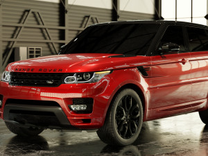 2016 Land Rover Range Rover Sport 3D Model