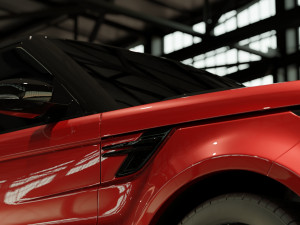 2016 Land Rover Range Rover Sport 3D Модель