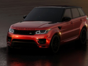 2016 Land Rover Range Rover Sport 3D Модель