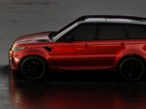 2016 Land Rover Range Rover Sport 3D Модель