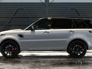 2020 Land Rover Range Rover Sport HST Modelo 3D