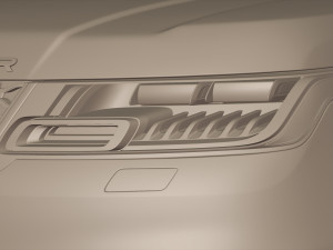 2020 Land Rover Range Rover Sport HST Modelo 3D