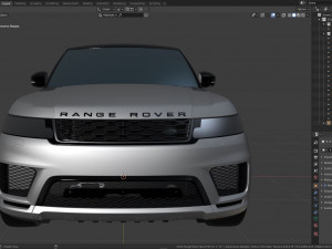 2020 Land Rover Range Rover Sport HST Modelo 3D
