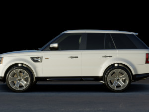 2010 Land Rover Range Rover Sport Modelo 3D