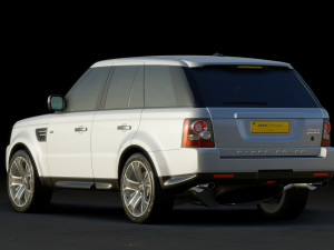2010 Land Rover Range Rover Sport Modelo 3D