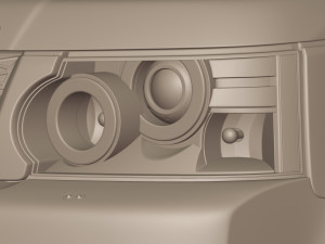 2010 Land Rover Range Rover Sport Modelo 3D