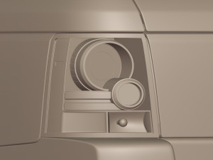 2010 Land Rover Range Rover Sport Modelo 3D