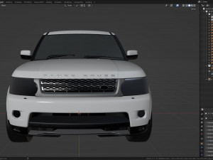 2010 Land Rover Range Rover Sport Modelo 3D