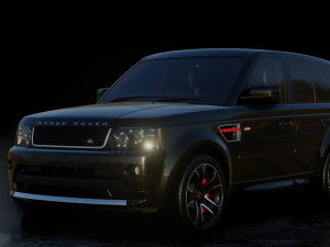 2013 Land Rover Range Rover Sport Limited Edition 3D मॉडल