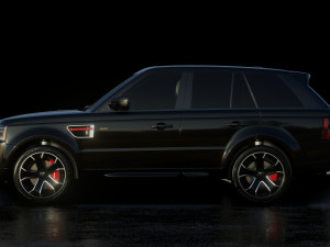 2013 Land Rover Range Rover Sport Limited Edition 3D मॉडल