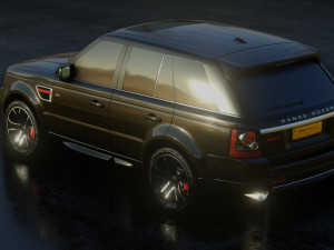 2013 Land Rover Range Rover Sport Limited Edition 3D मॉडल