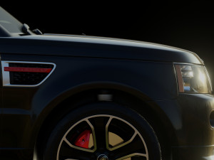 2013 Land Rover Range Rover Sport Limited Edition 3D मॉडल