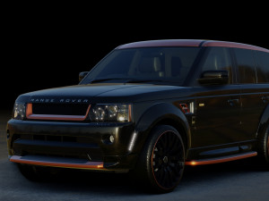 2012 A Kahn LR Range Rover Sport Vesuvius Edition Model 3D
